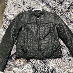 Faux Leather Jacket